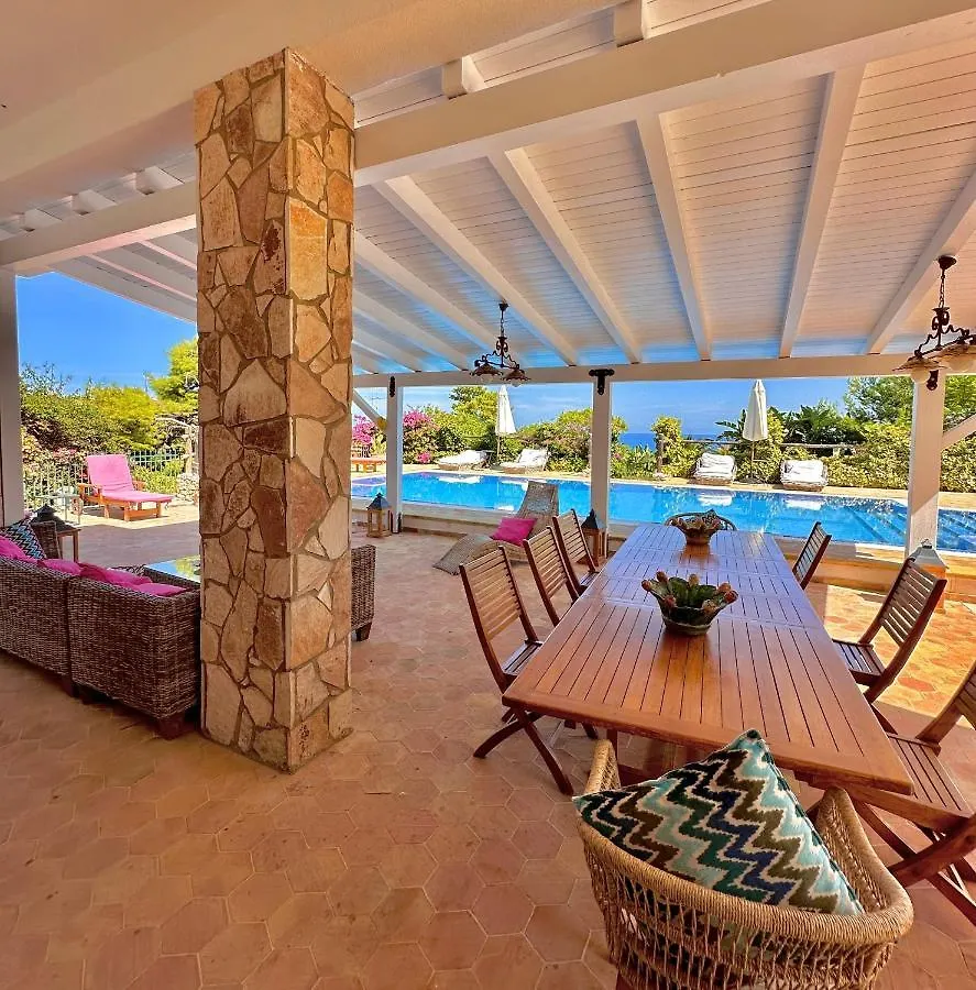 Stunning Seafront Villa In Scopello Pool & Jacuzzi